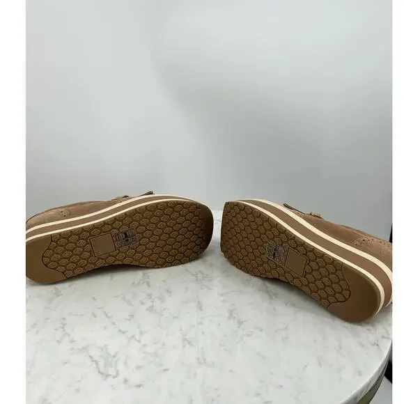 NEW Dolce Vita Jhax Casual Tan Brown Shoes Women 7.5 - Picture 6 of 7